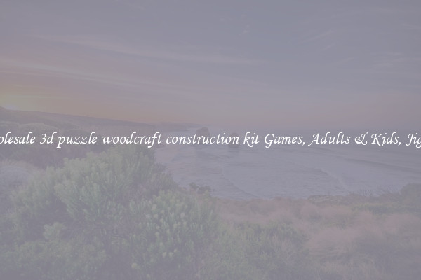 Wholesale 3d puzzle woodcraft construction kit Games, Adults & Kids, Jigsaw