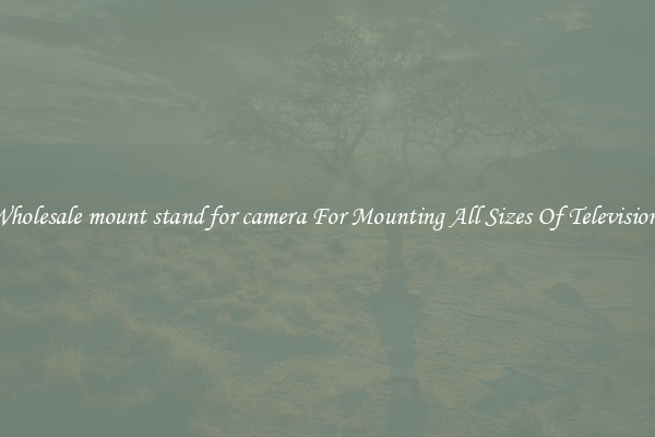 Wholesale mount stand for camera For Mounting All Sizes Of Televisions